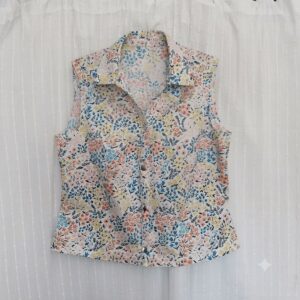 Chemise ajustée personnalisable sans manches